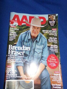 AARP Magazine - Brendan Fraser Feb/March 2026 - Vol 69, No 2B